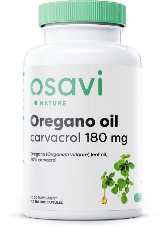 Osavi Oregano Oil Carvacrol 180Mg - 120 Enteric-Coated Capsules - Image 5