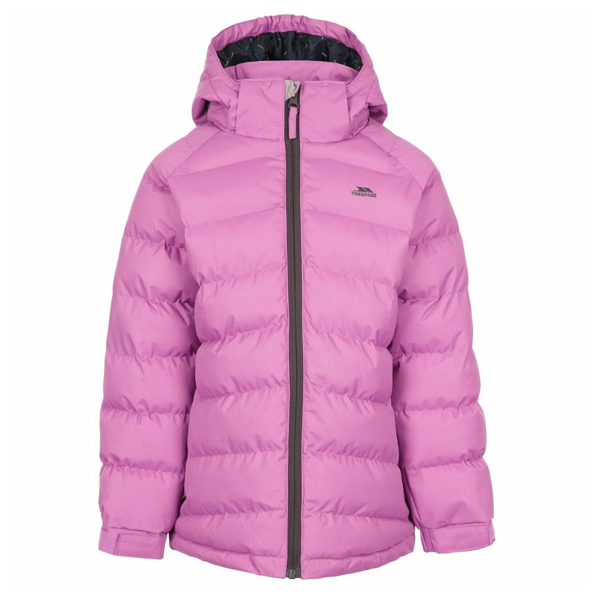 Trespass Girls Pink Childrens Amira Casual Jacket - Deep - 2/3 Years - Deep - 100% Polyester