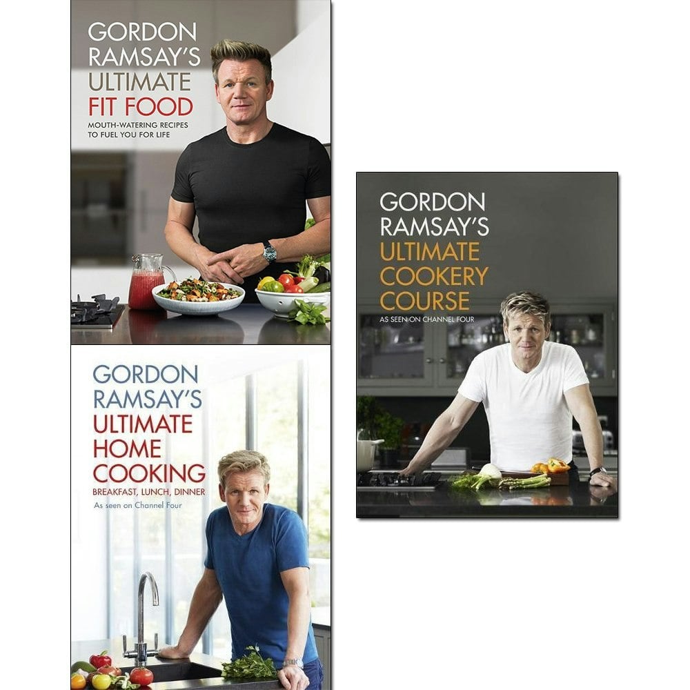 B&Q -  Gordon Ramsay Ultimate Fit FoodUltimate Home Cooking And Ultimate Cookery Course Collection 3 Books Set - Image 5