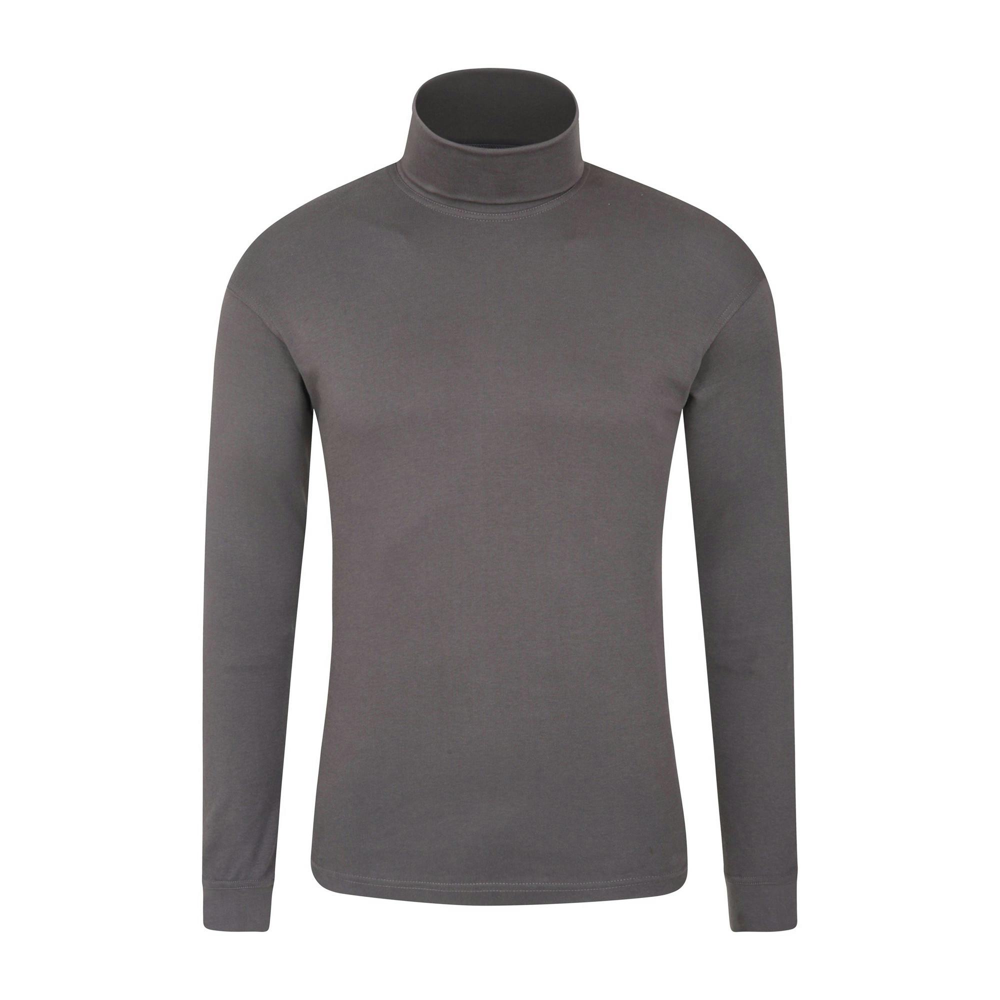 Mountain Warehouse Men's Dark/Grey Meribel Cotton Thermal Top - M - 100% Combed Cotton