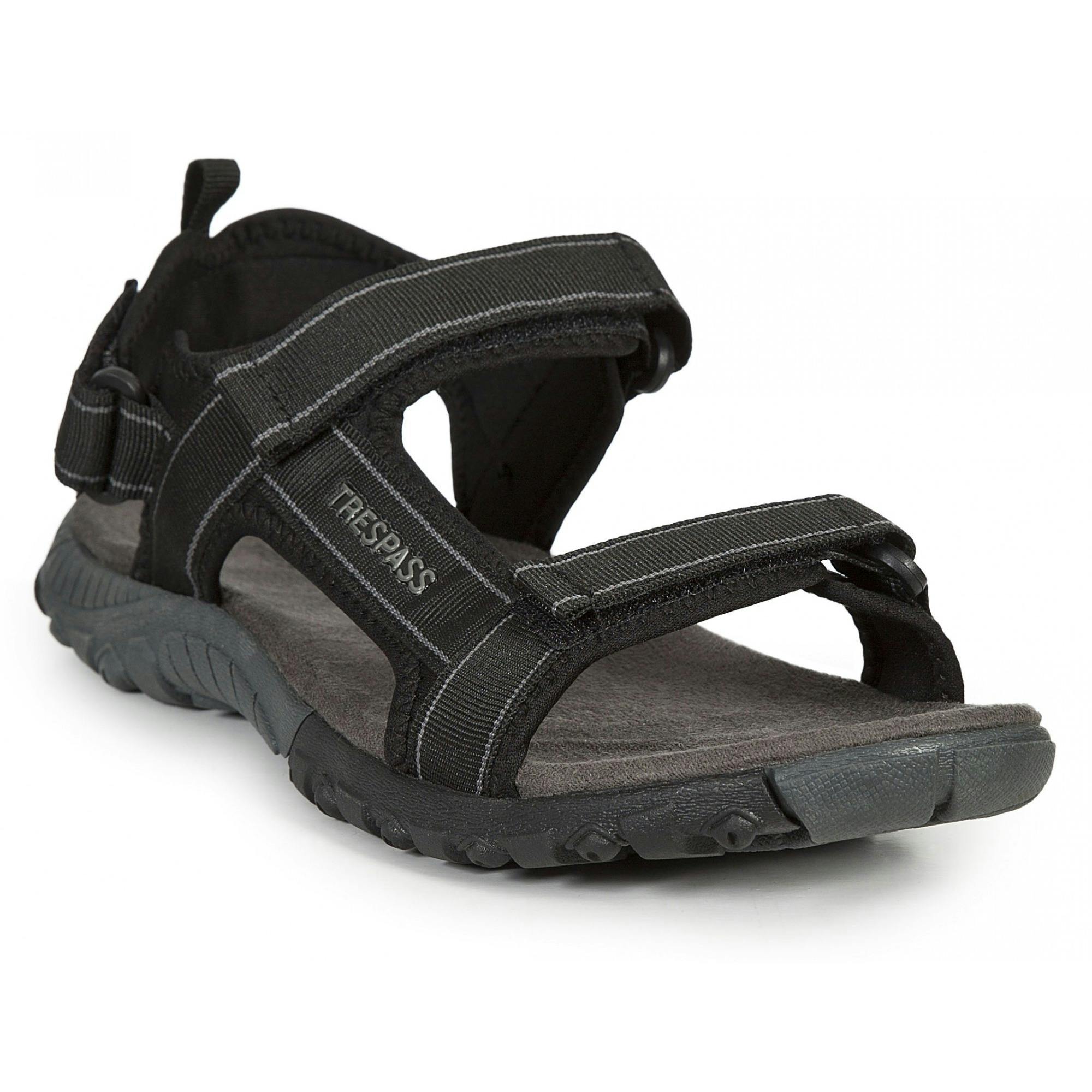 Trespass Mens Alderley Active Sandals - Black - Size UK 8 - Image 2