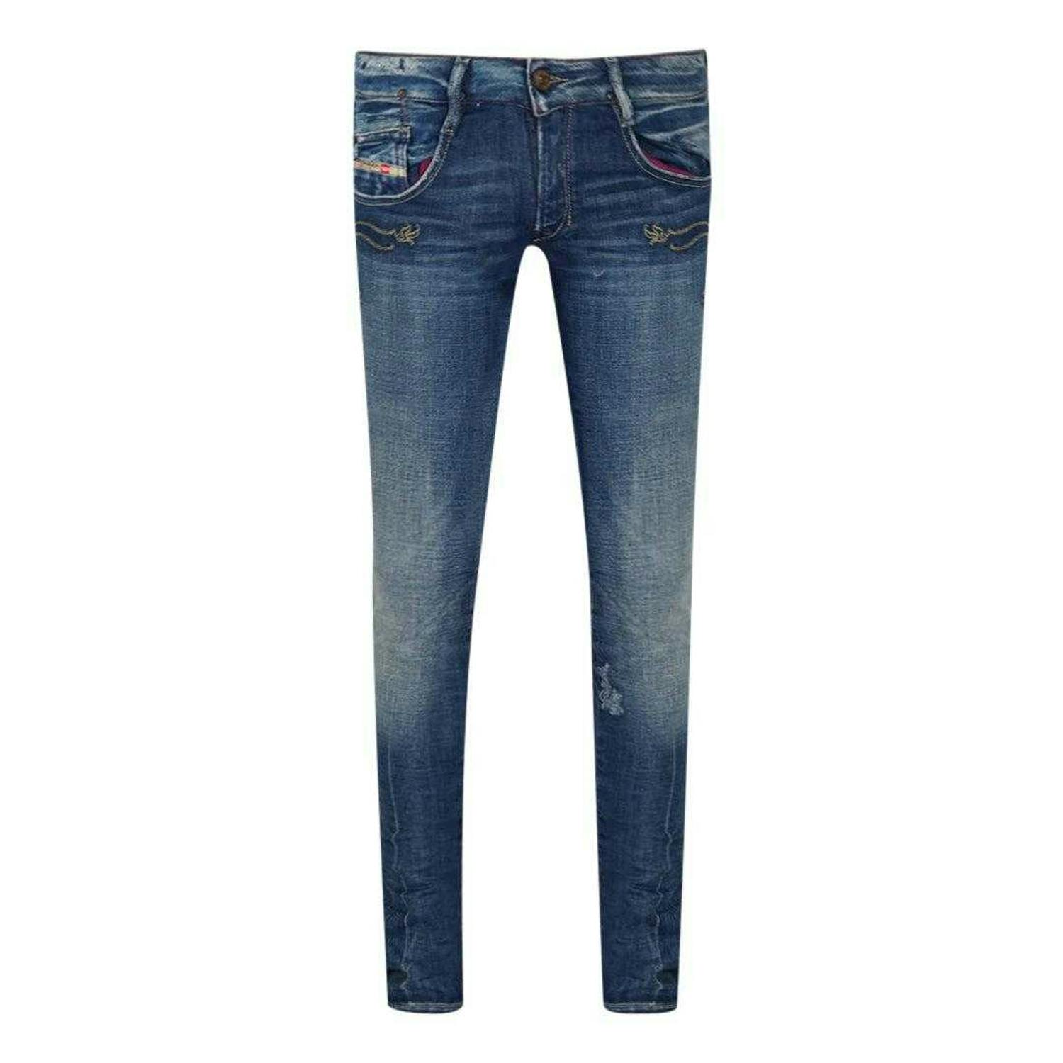 Diesel Men's Dark/Blue Clush Jeans - 31R - 98% Cotton/2% Elastane