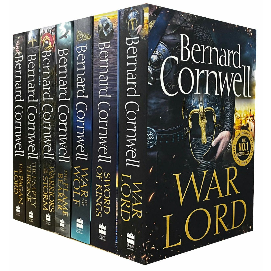 Harpercollins Bernard Cornwell The Last Kingdom Series 7-13 Books Collection Set
