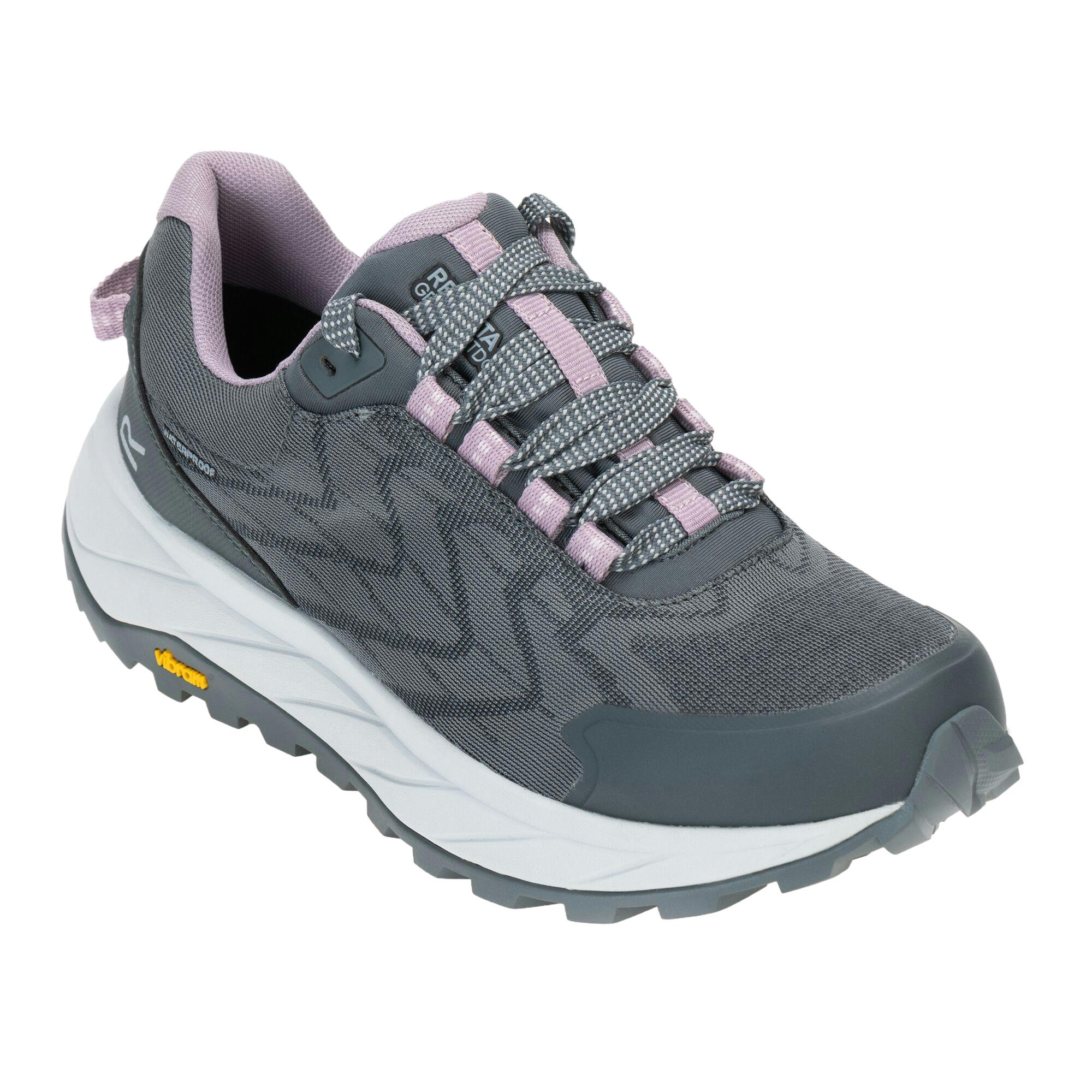 Regatta Women's Dark/Lilac Cruize Trainers - Storm/Powder - 5 Uk - Storm/Powder - 100% Mixed