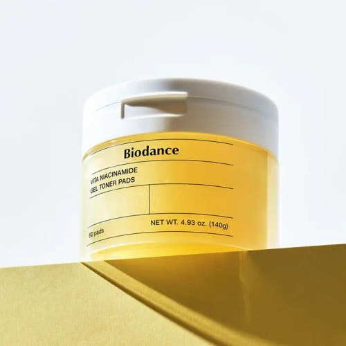 Biodance Vita Niacinamide Gel Toner Pad 60 Sheets