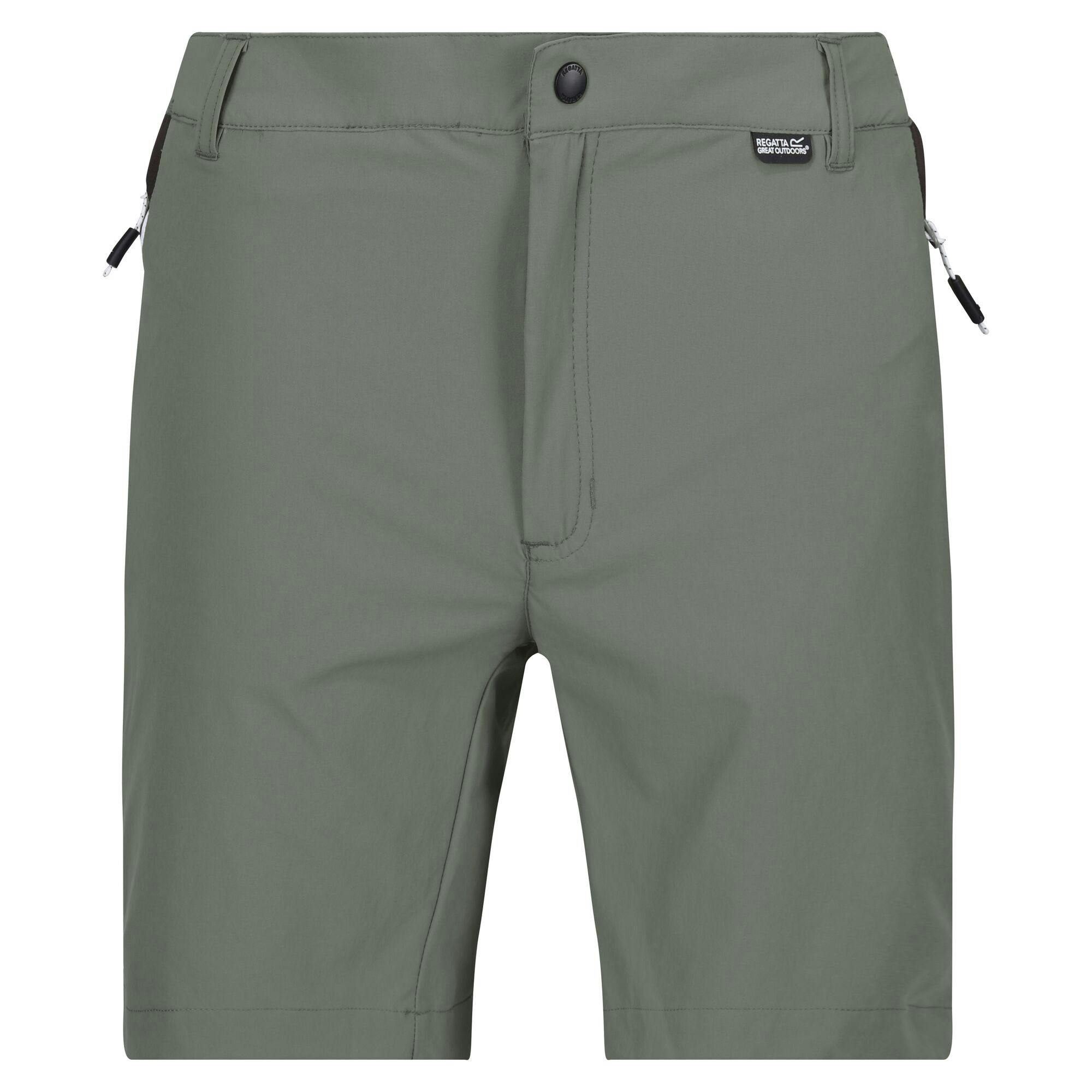 Regatta Men's Green Mountain Ii Shorts - Agave /Ash - 36R - Agave /Ash - 90% Polyamide/10% Elastane
