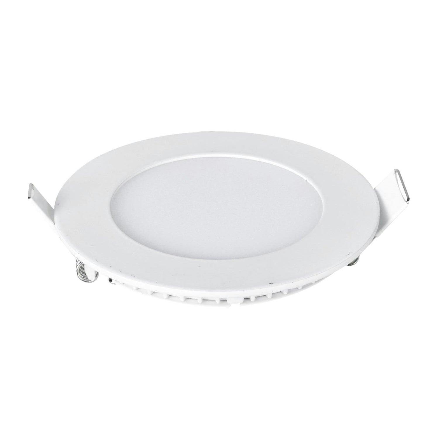 Rackhams Light 3W Recessed Round Led Mini Panel Down, 85Mm Diameter, 70Mm Hole Size, 4000K, 2 Years Warranty | Single Pack