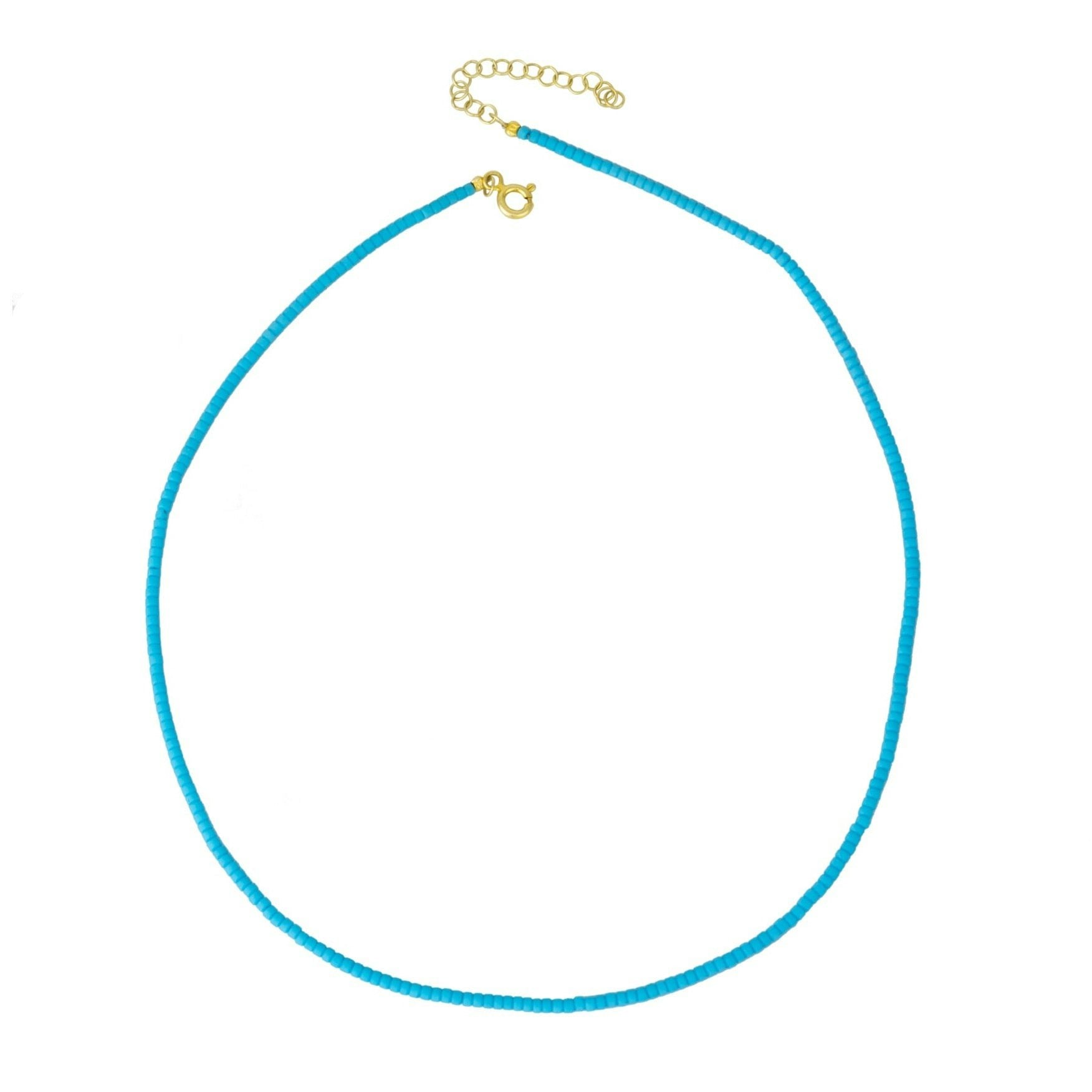 Spero London Women's Turquoise Natural Stone Necklace
