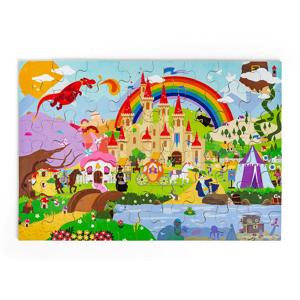 Bigjigs Toys Fantasy Floor Puzzle (48Pc)