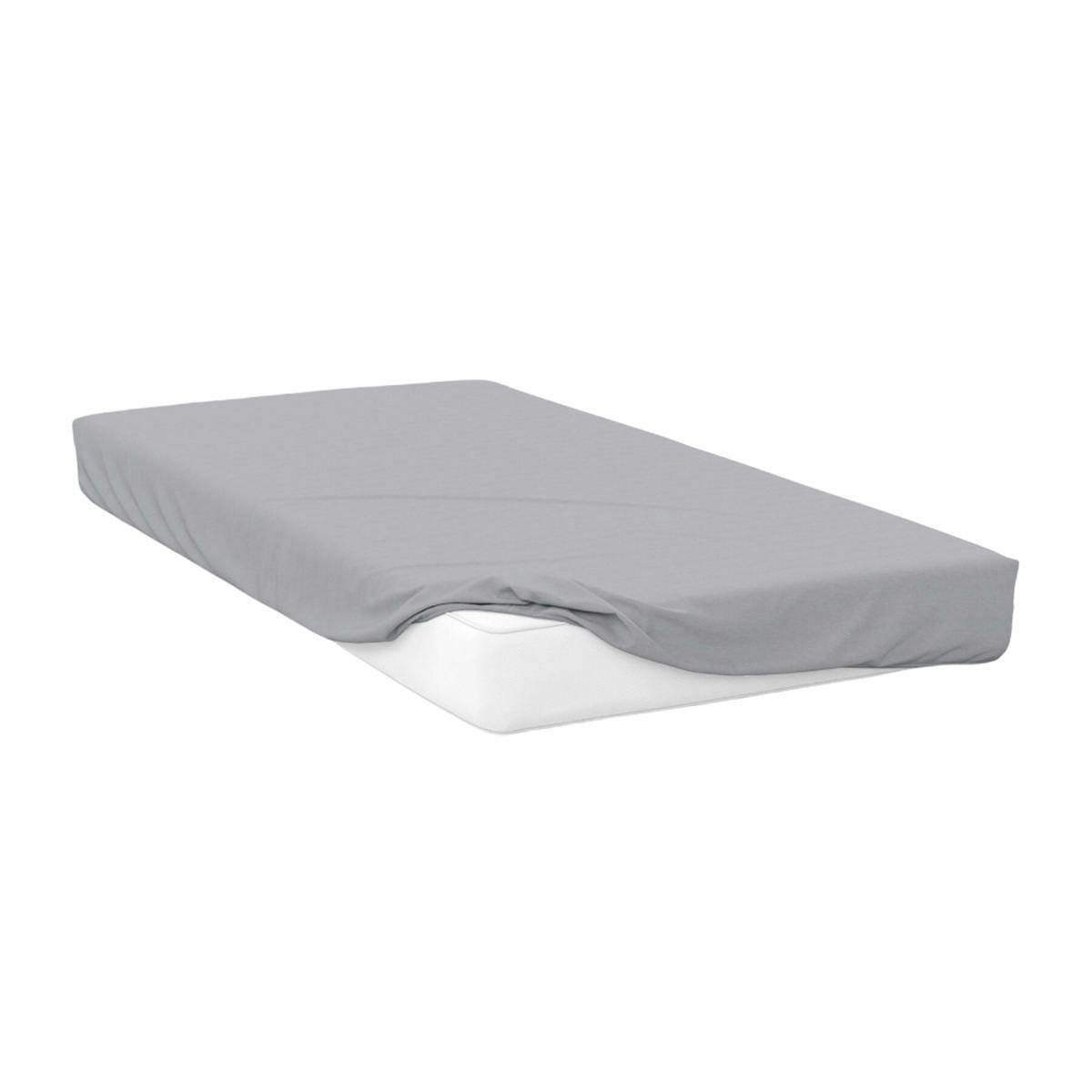 Belledorm 400 Thread Count Egyptian Cotton Fitted Sheet - Platinum - Platinum - Superking - 100% Egyptian Cotton