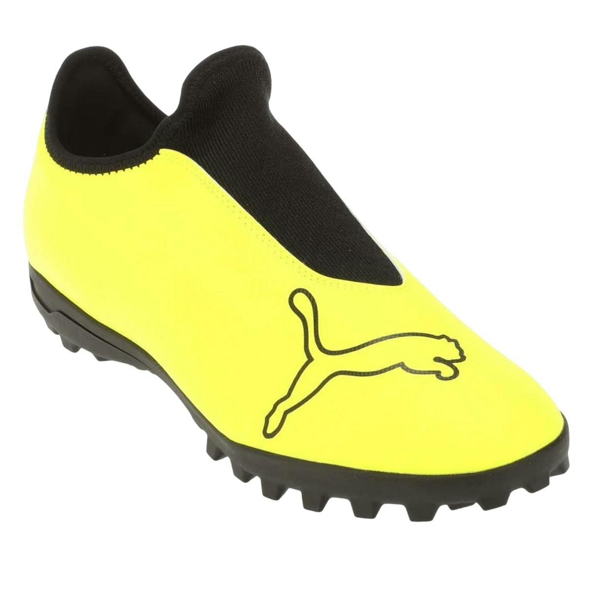 Puma Unisex Yellow Adult Finesse Artificial Ground Football Boots - 7.5 Uk