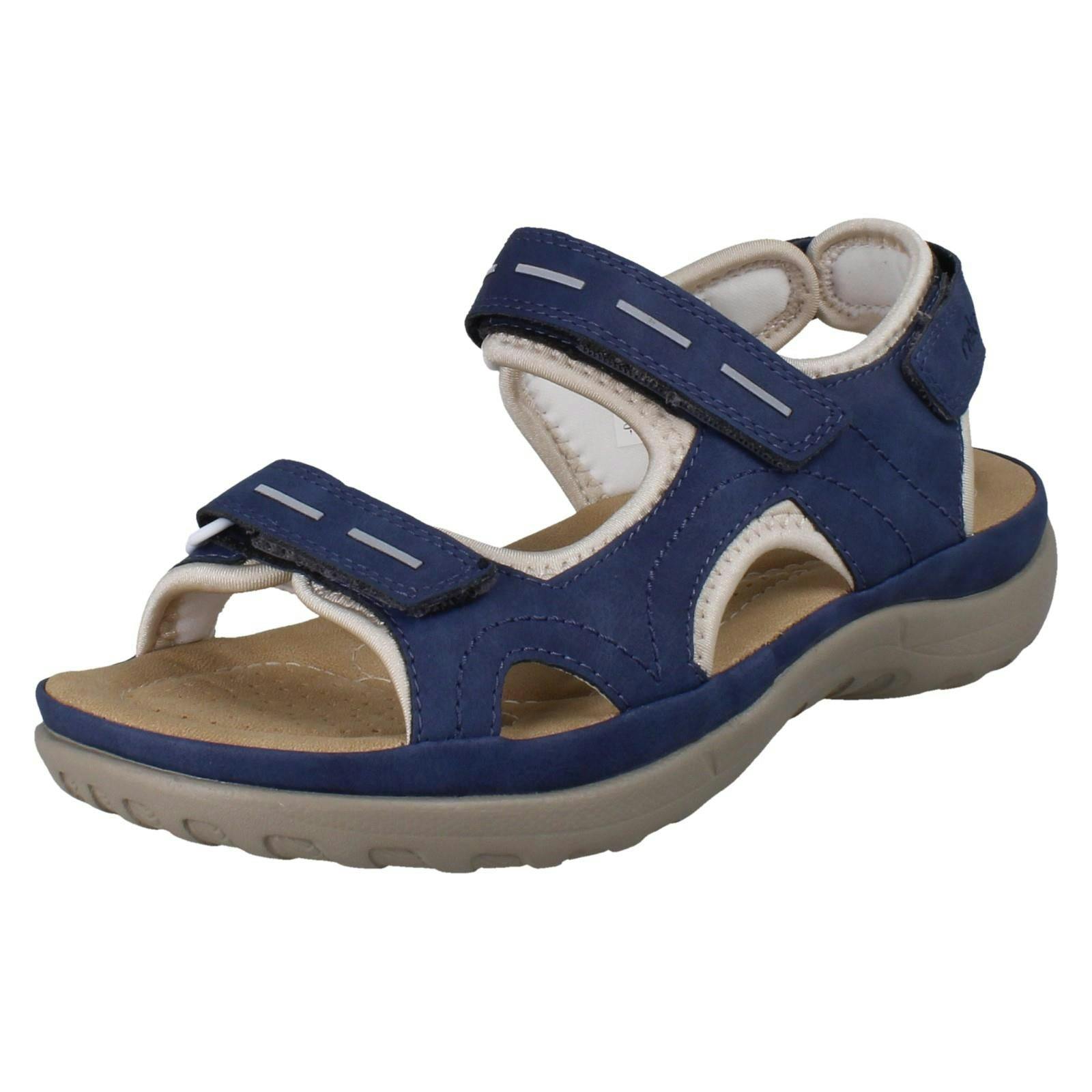 Rieker Women's Blue Sandals 64856 - Uk 6.5