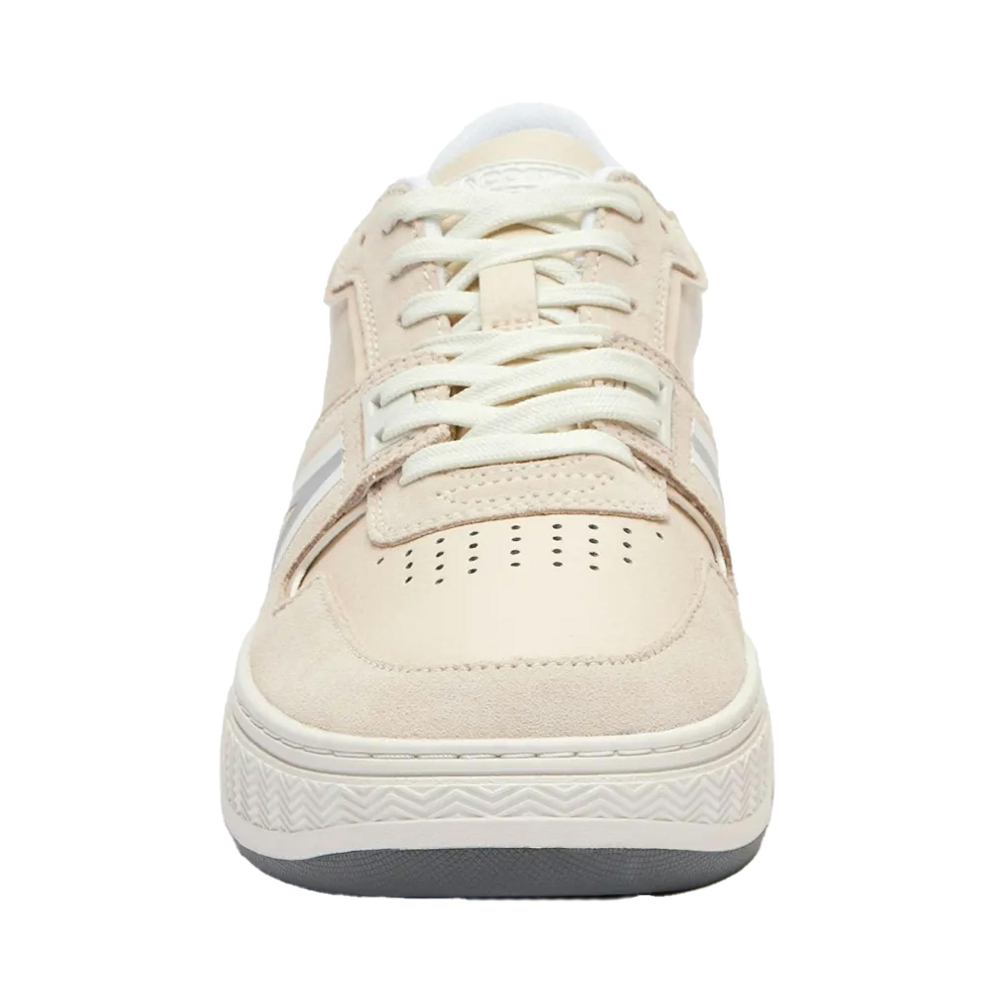 Lacoste White L001 Leather Trainers - Off - 8.5 Uk - Off - 100% Mixed