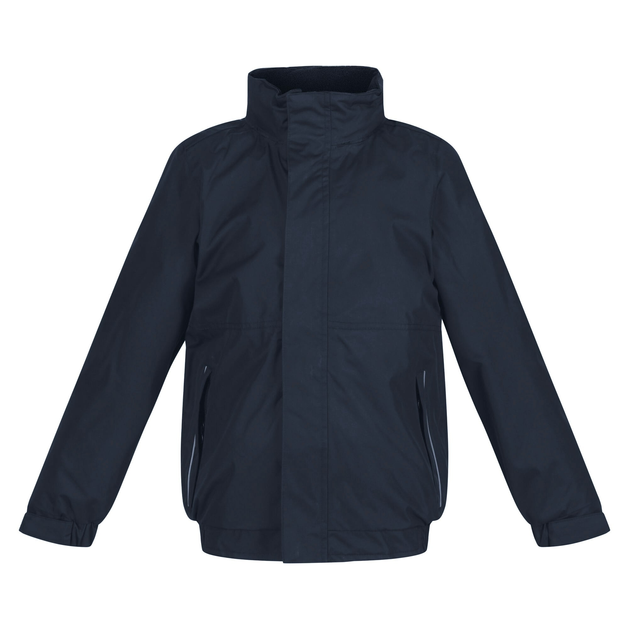 Regatta Unisex Kids Kids Thermoguard Fleece Lined Dover Jacket (Windproof & Waterproof) - Navy/Navy - Navy/Navy - 34