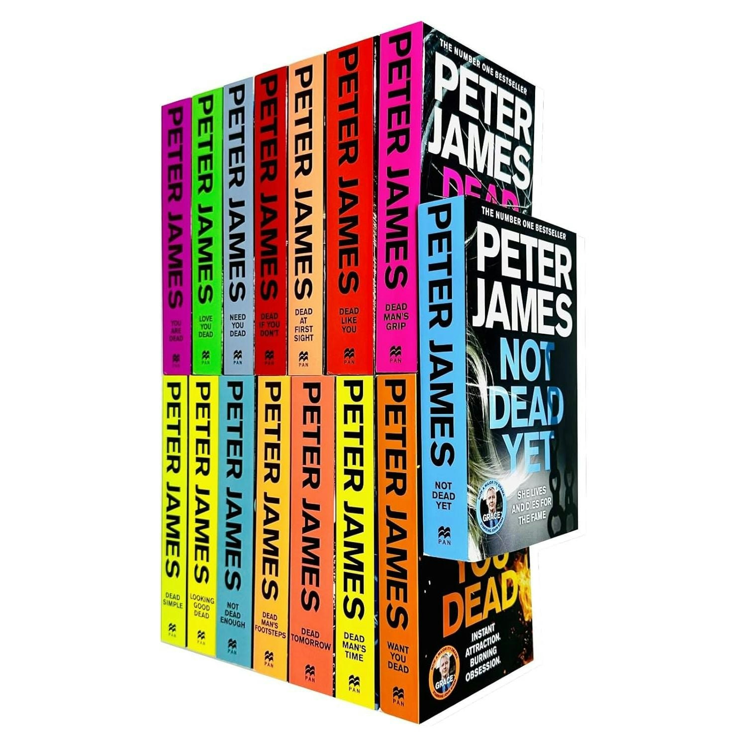 Various Publishers Dark Roy Grace Series Book 1-15 Collection 15 Books Set By Peter James