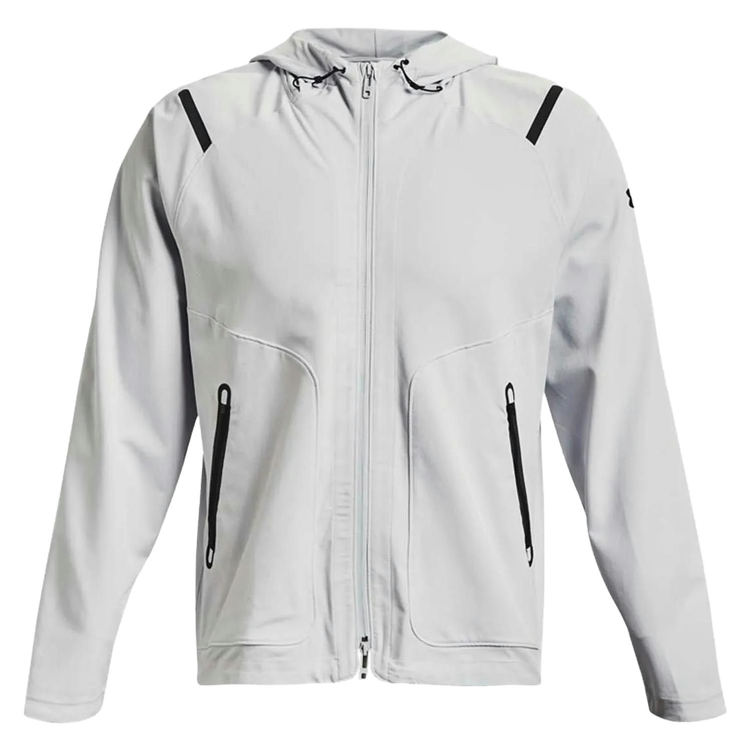 Under Armour Men's Grey Unstoppable Jacket - L - 90% Polyester/10% Elastane