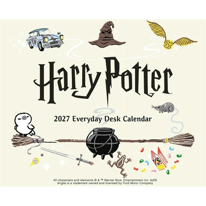 Harry Potter 2027 Desk Block Calendar Official Licensed Wizarding World | 2026 - Image 7