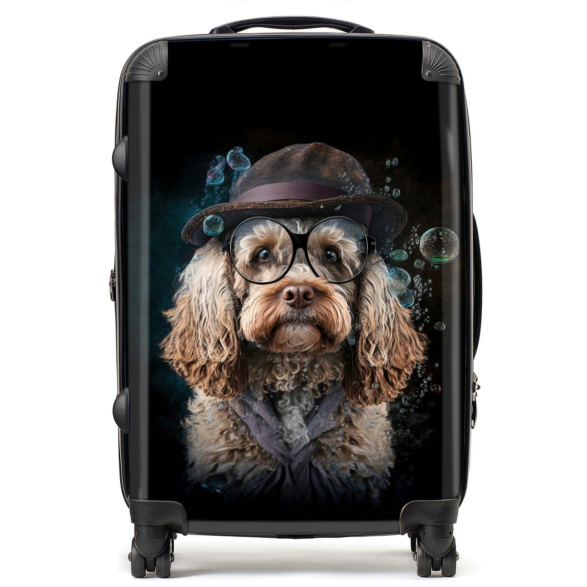 Warren Reed Cockapoo Dog Splashart Suitcase - Medium
