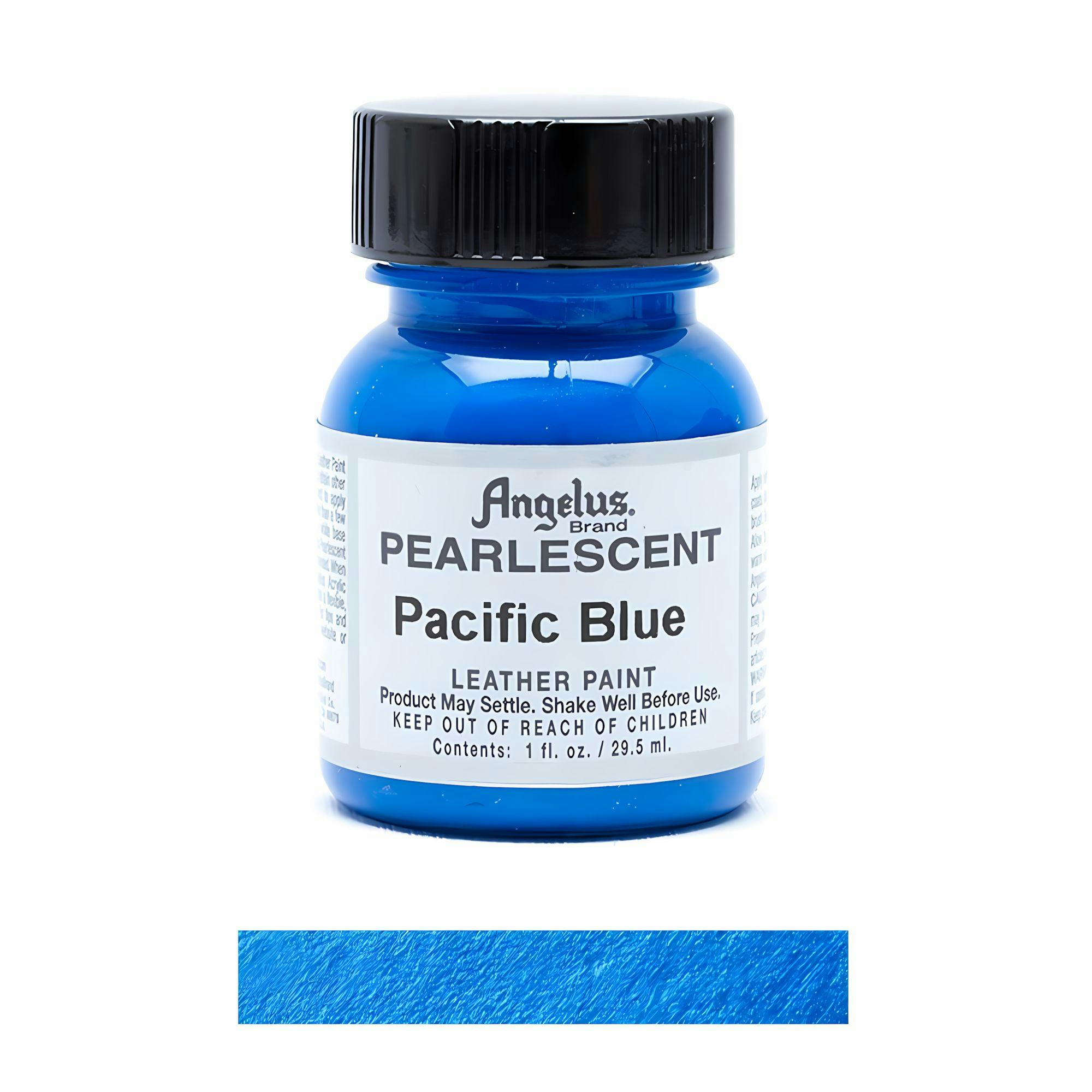 Rackhams Blue Pearlescent Leather Paint For Sneaker Customs 1Oz - Pacific