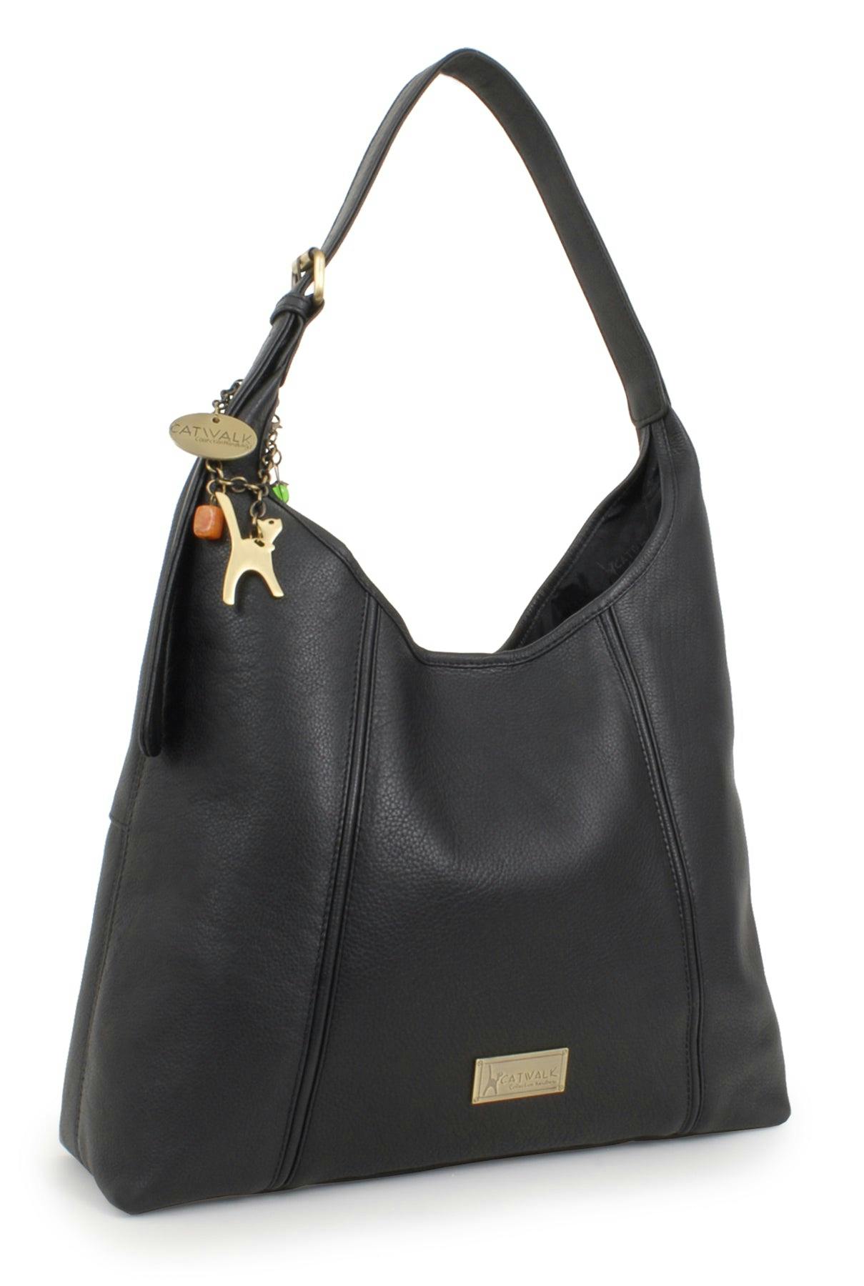 Catwalk Collection Handbags Black Bethany - Tote Bag