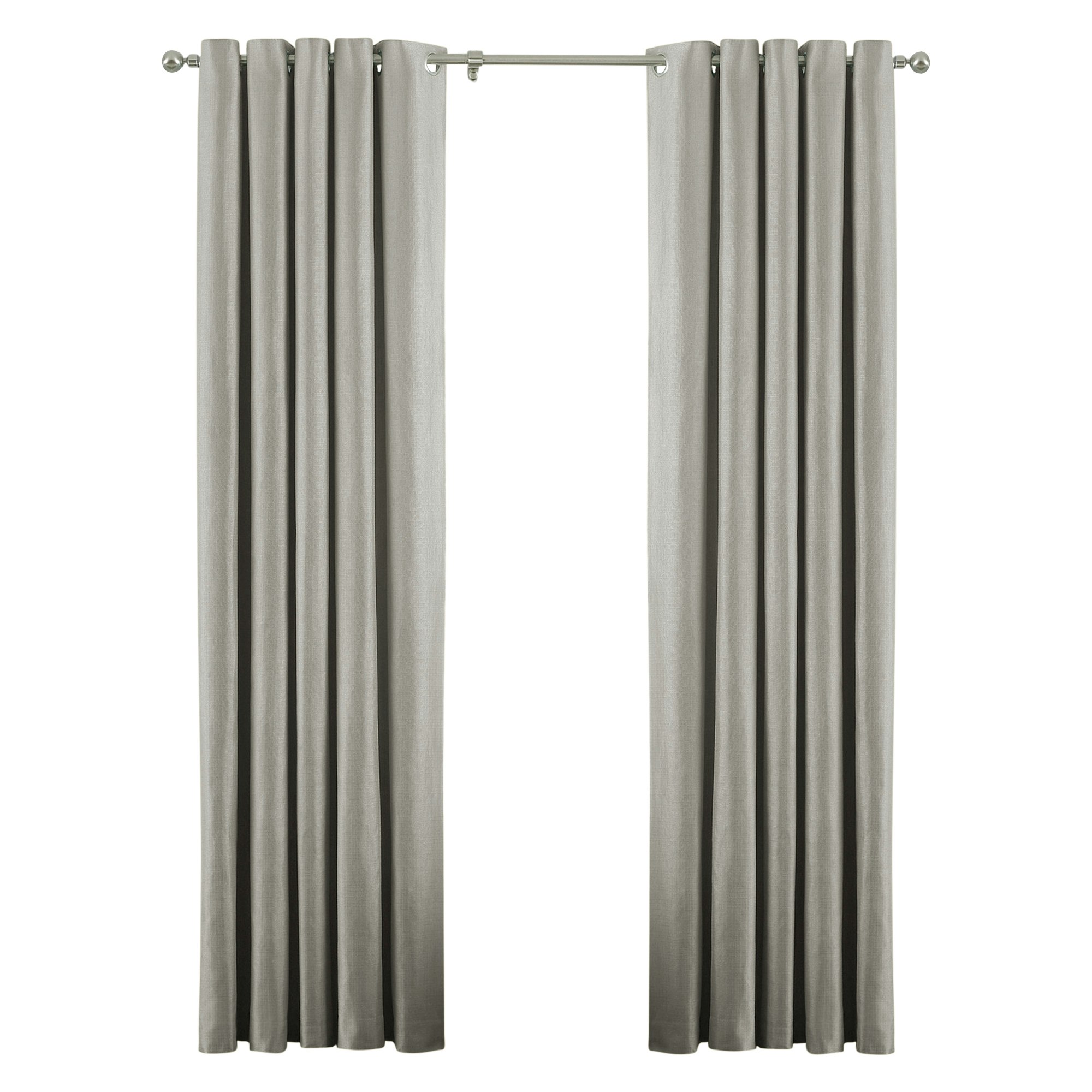 Riva Home Atlantic Eyelet Ringtop Curtains - Natural - 229 X - Natural 183Cm