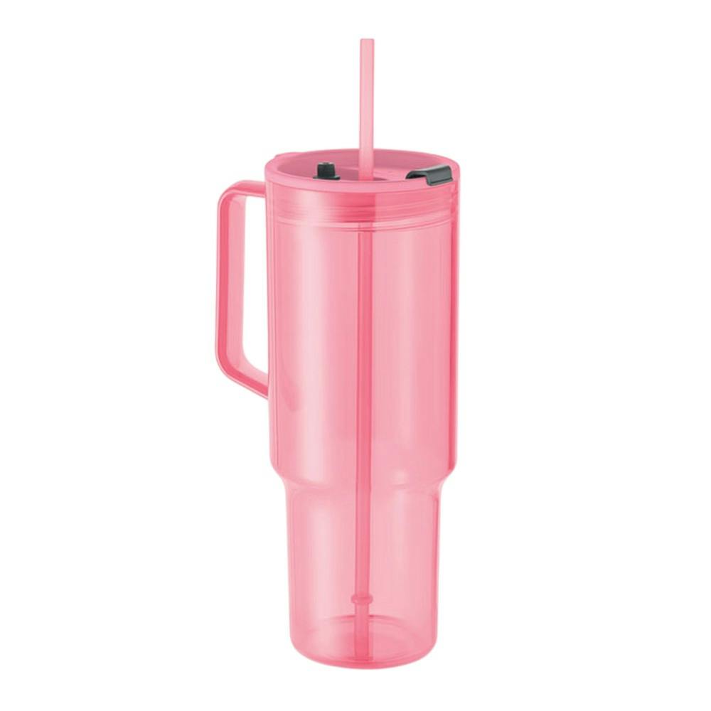 Midocean Pink Mugora Rpet 1200Ml Tumbler - Transparent - One Size - Transparent - 100% Mixed
