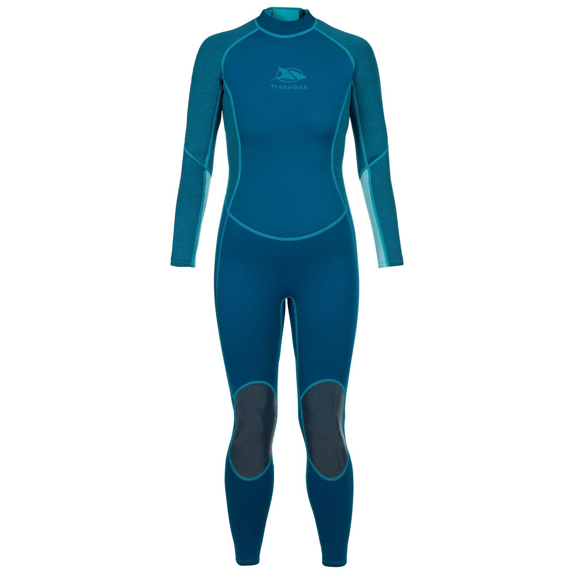 Trespass Women's Blue / Lox Wetsuit - Cosmic Marl - S - Cosmic Marl