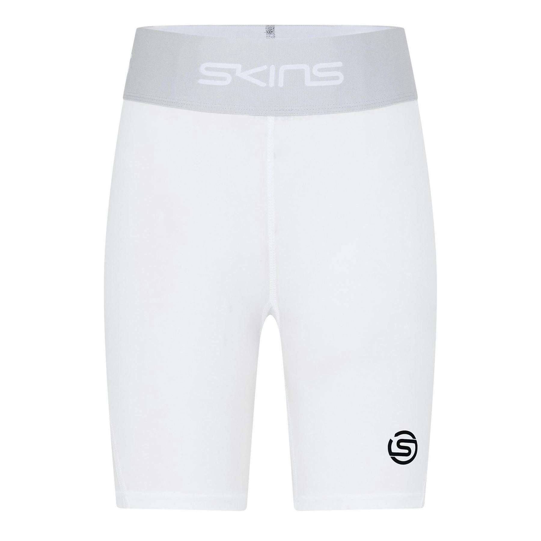Skins Women's White Series-1 Compression Shorts - 10 Uk