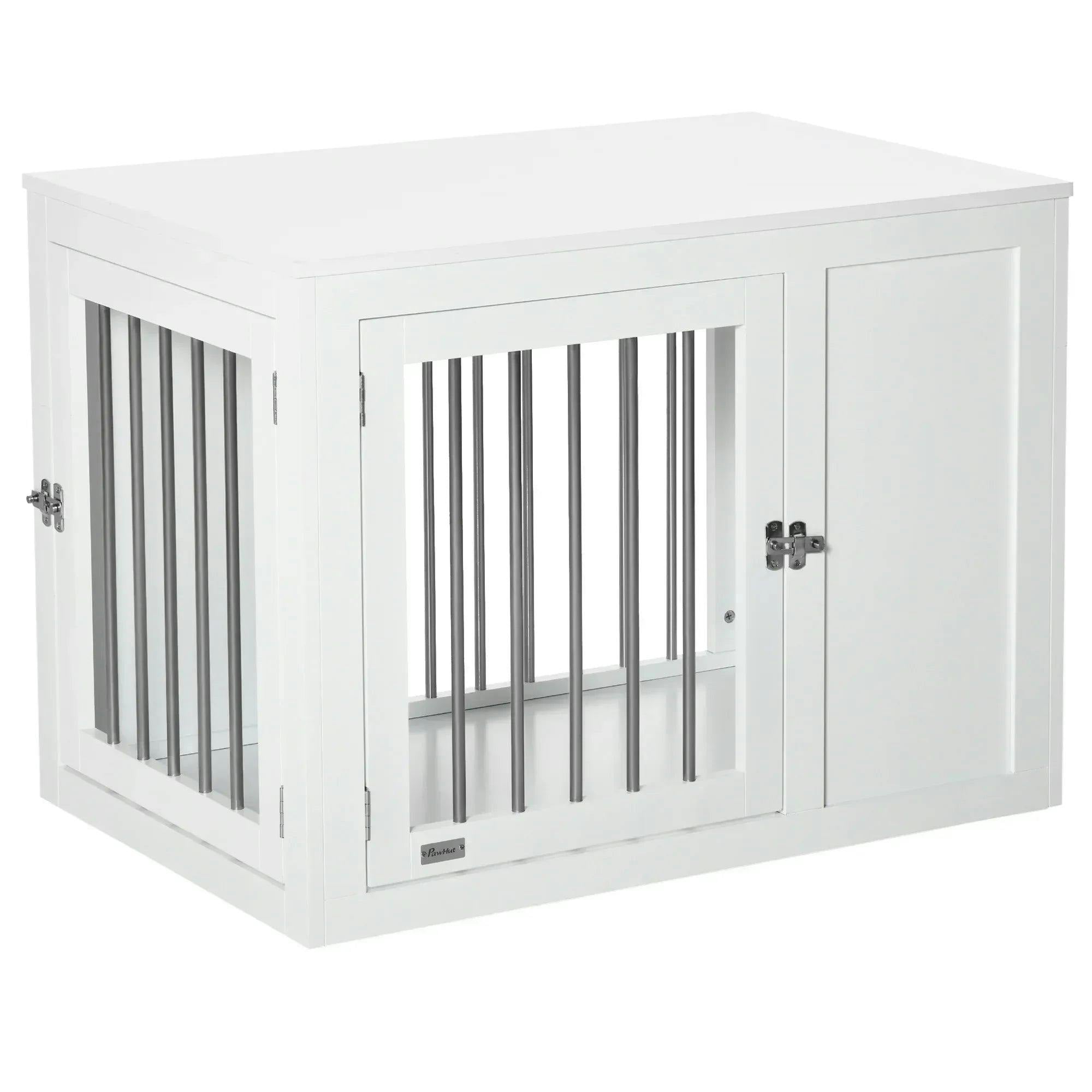 B&Q - Furniture-Style Dog Crate End Table W/ 2 DoorsFor Medium Dogs - Image 6
