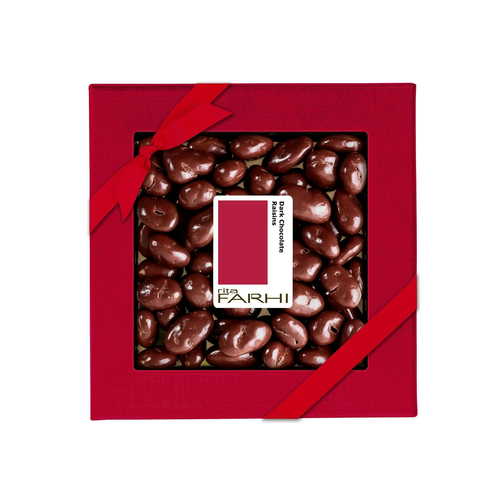 Rita Farhi Dark Chocolate Coated Jumbo Raisins, Palm Oil Free, 250G