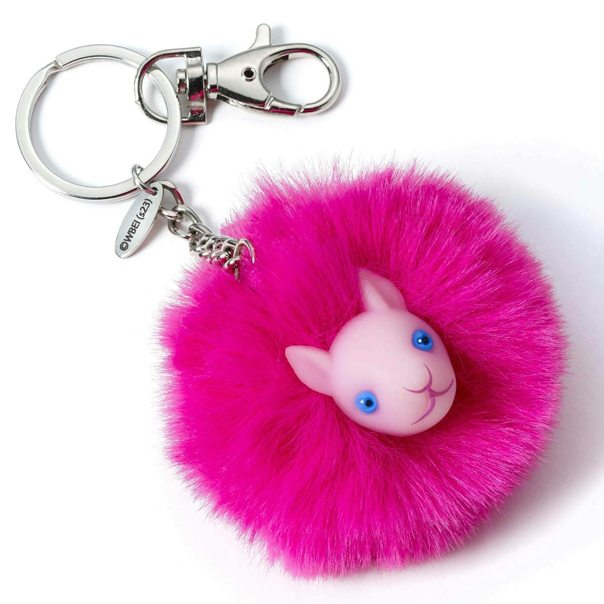 The Carat Shop Pink/Silver Harry Potter Pygmy Puff Keyring