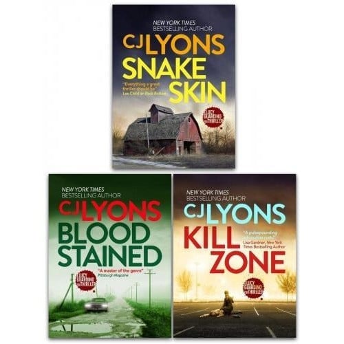 Canelo Girls Cj Lyons Lucy Guardian Fbi Thrillers 3 Book Set Kill Zone Blood Stained Snake Skin