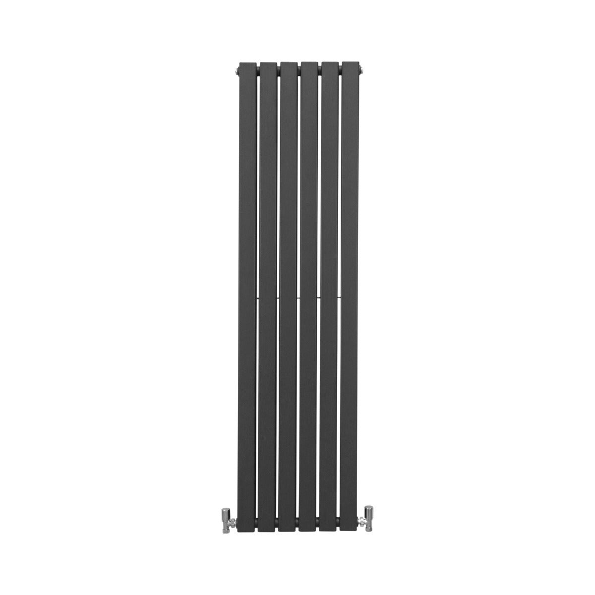 Rackhams Anthracite/Grey Designer Flat Panel Radiator - (1600Mm X 420Mm)