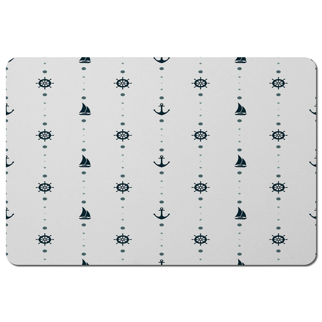 Rackhams Anchor, Wheel, Sailboat (Placemat)