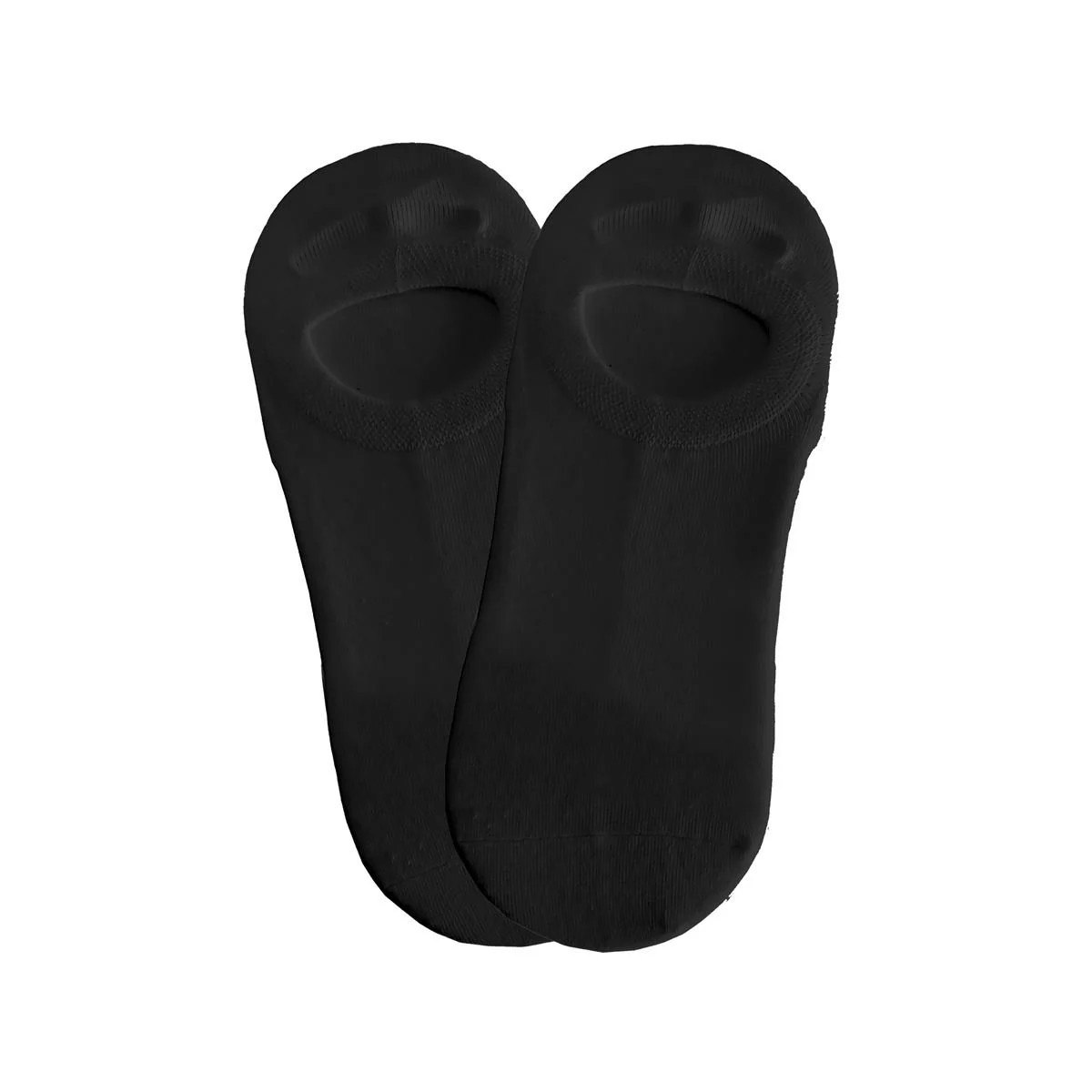 Superga Unisex Black Adult Invisible Socks (Pack Of 2) - 5.5 Uk-8 Uk