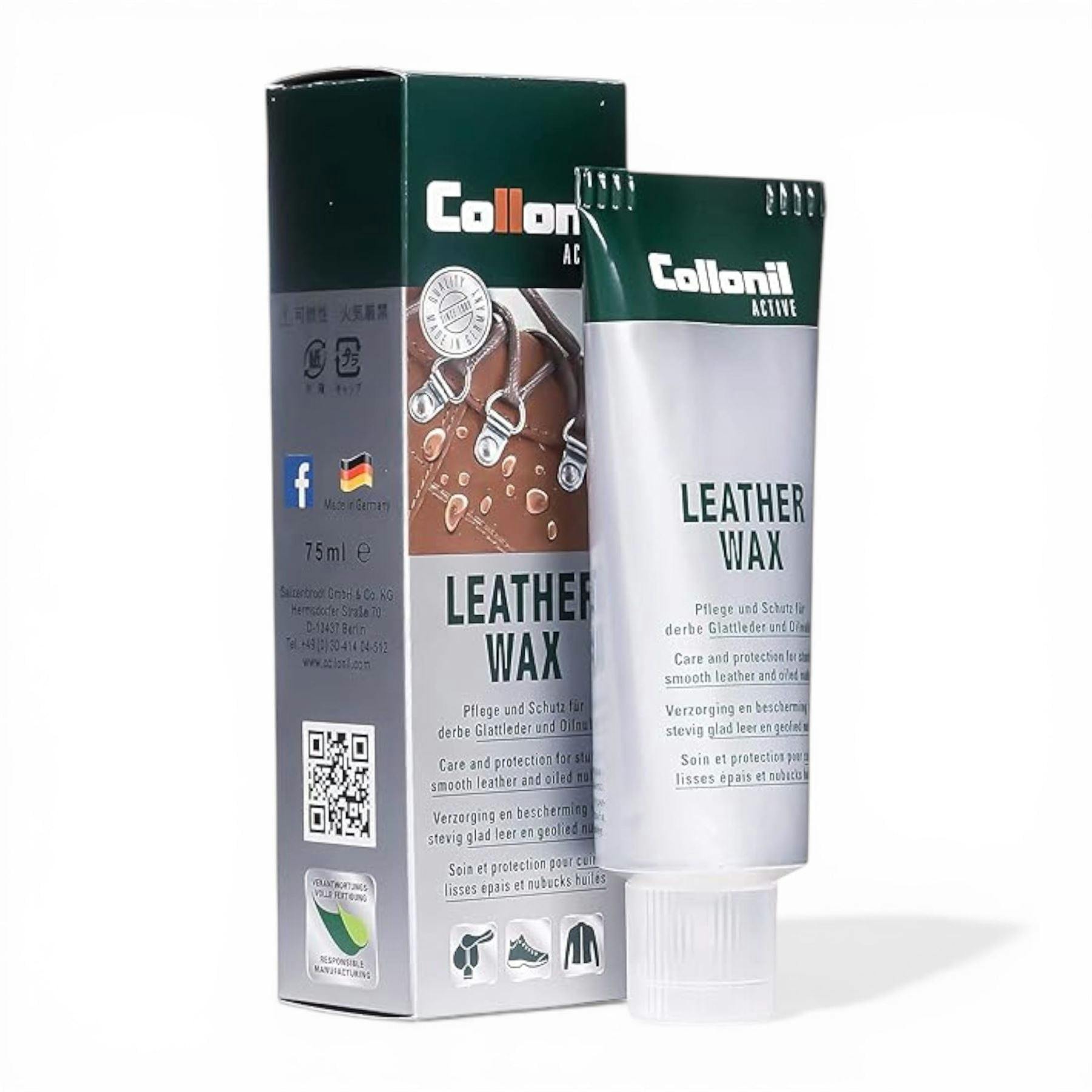 Collonil 75Ml Outdoor Active Leather Wax Waterproof Shoe Care - Neutral - 75 Ml