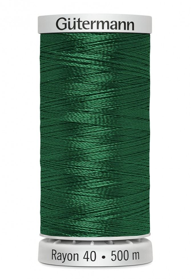Gutermann No 40 Sulky Rayon Embroidery Thread 500M Rayon Thread Suitable For Embroidery - 1079 - 500 Metres