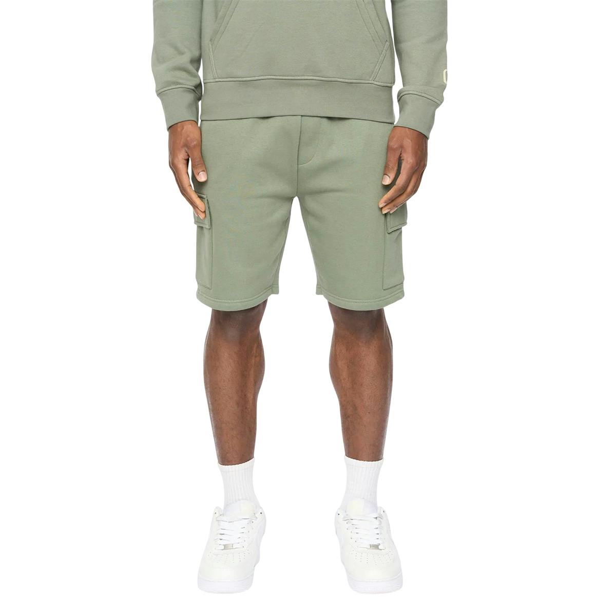 Crosshatch Men's Bardon Cargo Shorts - Olive - Xl - Olive - 60% Cotton/40% Polyester