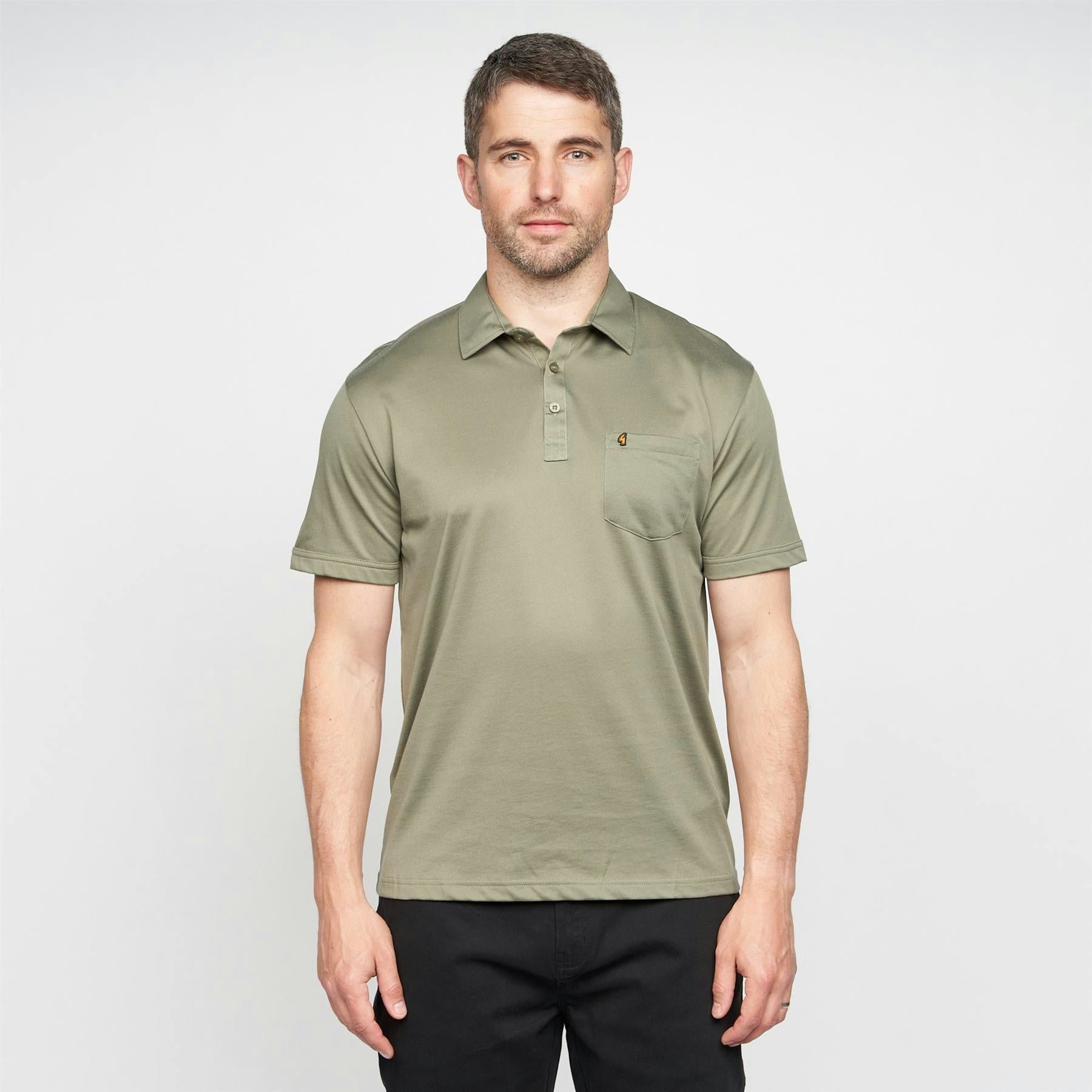 Gabicci Men's G00z05 Polo Shirt Classic - Sage - 5XL