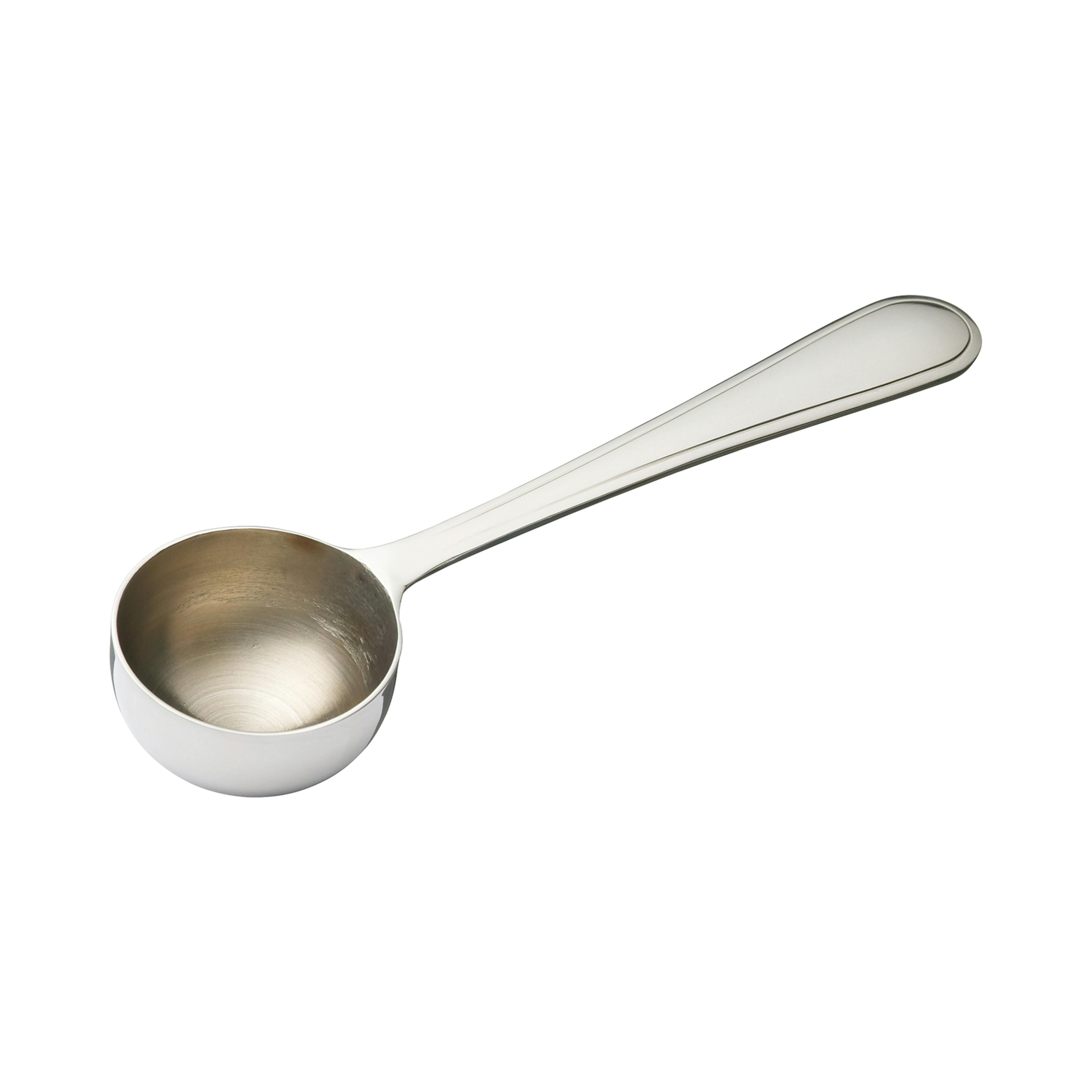 Rackhams Silver Stainless Steel Coffee Measuring Spoon - Stainless Steel - Measuring Cup