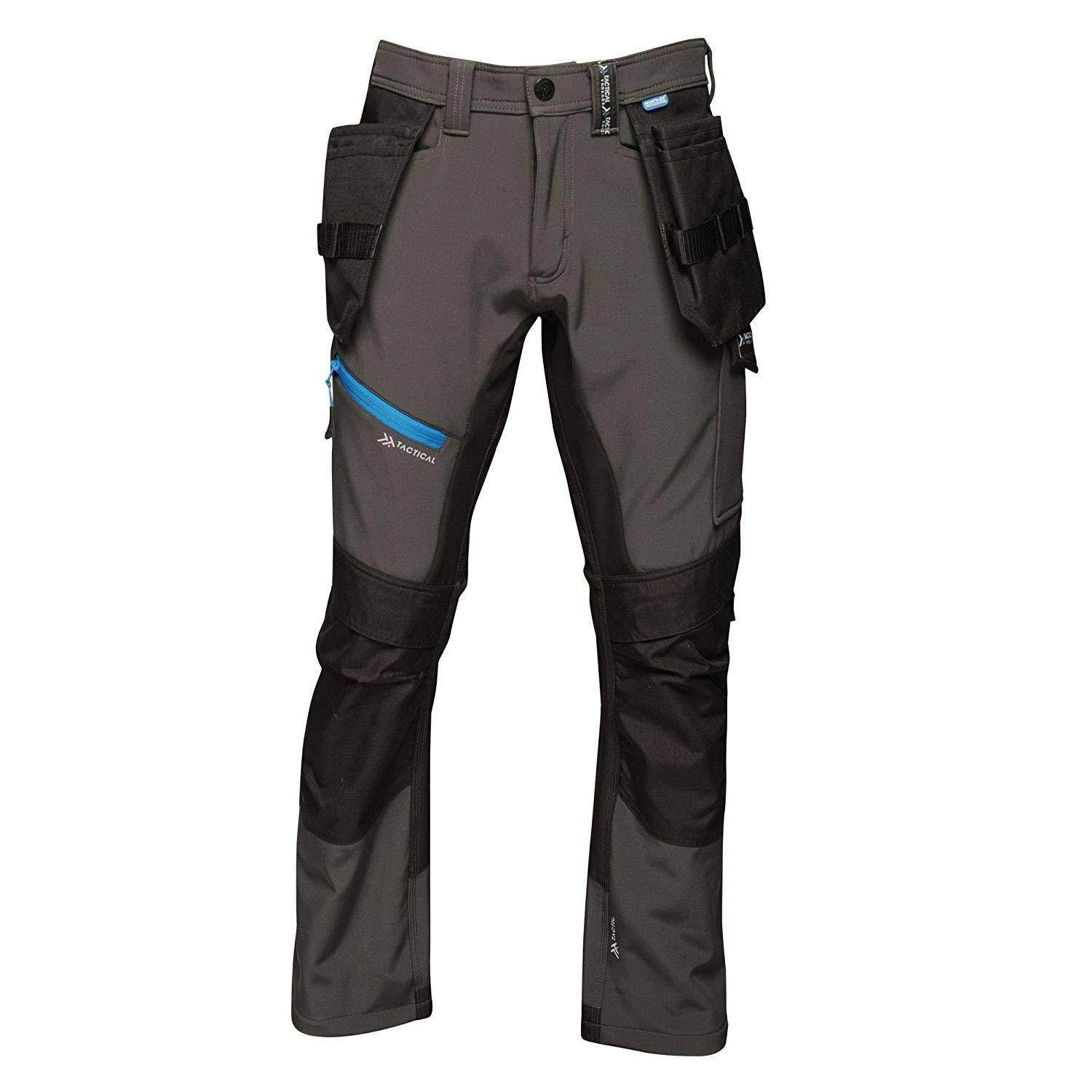Regatta Men's Professional Softshell Trousers - Ash - 32R - Ash