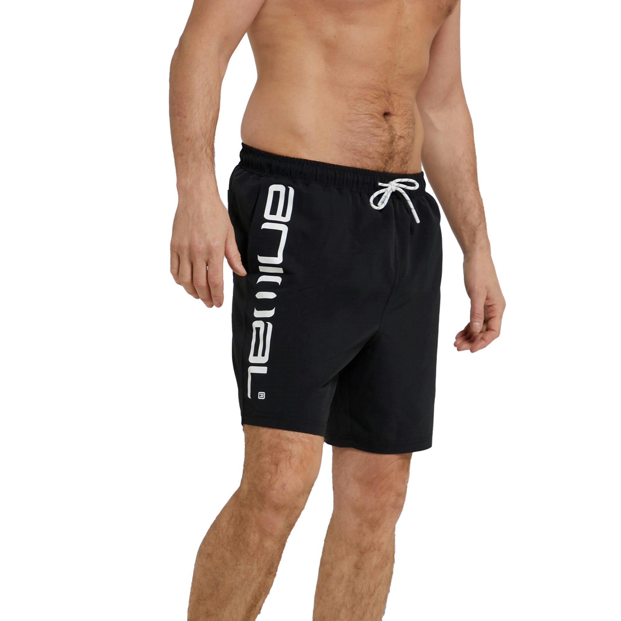 Animal Men's Black Deep Dive Recycled Boardshorts - M - 90% Recycled Polyester/10% Elastane