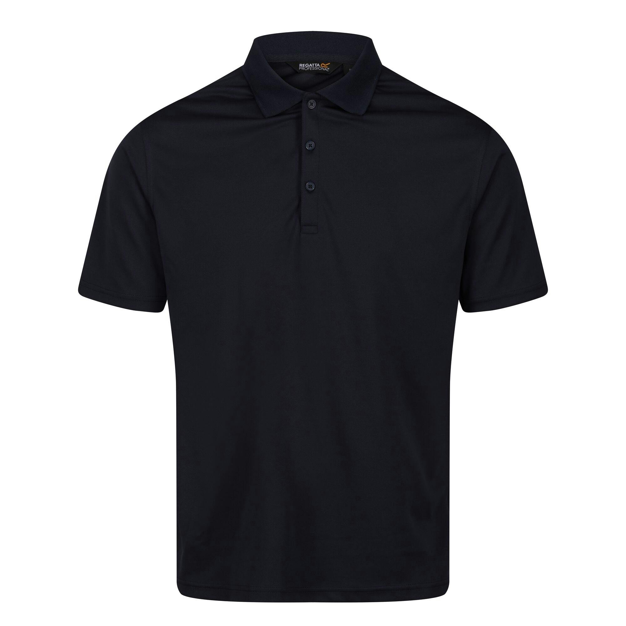 Regatta Men's Professional Moisture Wicking Polo Shirt - Navy - 3XL - Navy - 100% Polyester