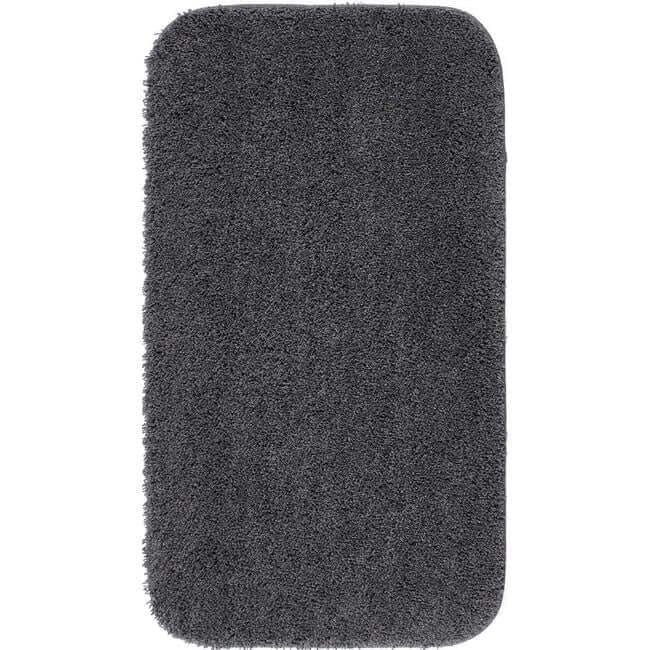 Rackhams Dark/Grey Versatile Bathroom Mats - 60X80 Cm
