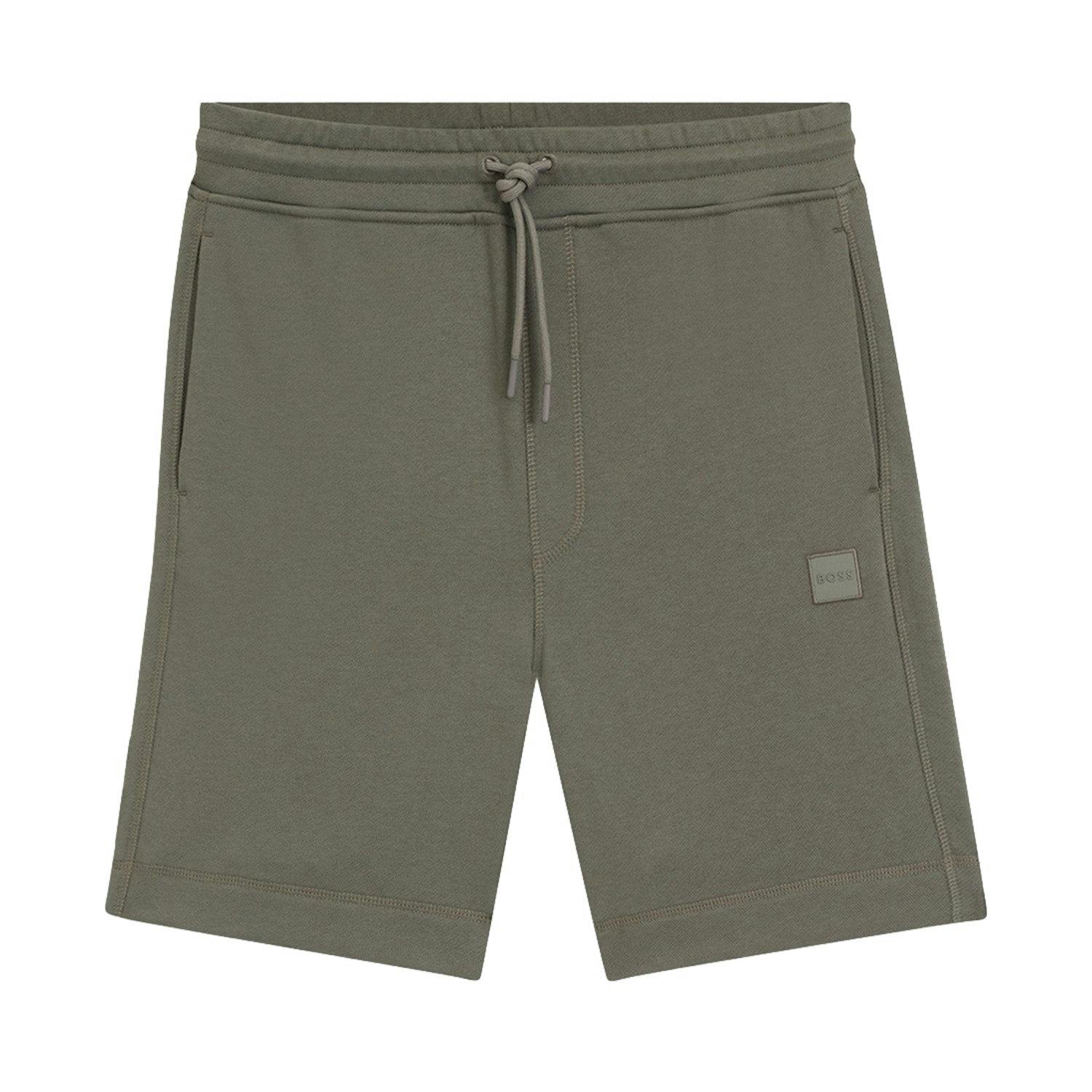 Boss Grey/Green New Sewalk Jog Shorts - Large