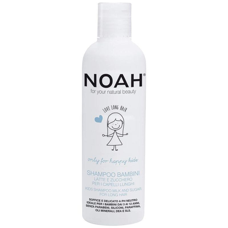 Noah Kids Shampoo Milk & Sugar For Long Hair 250Ml