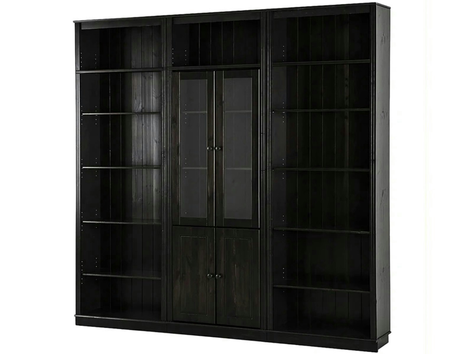 Rackhams Brown Anita Wall Unit 4 Honey Lacquer