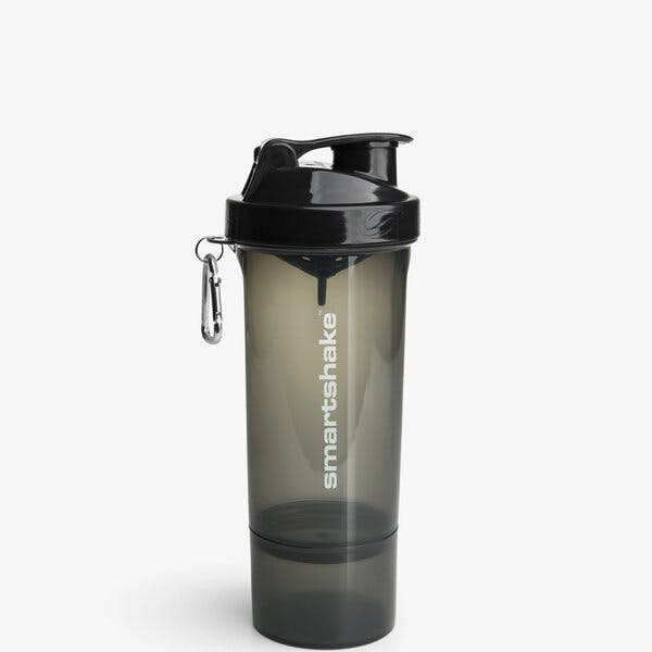 Smartshake Black Slim Series Slim Shaker Bottle - 500 Ml - Gunsmoke - Image 2