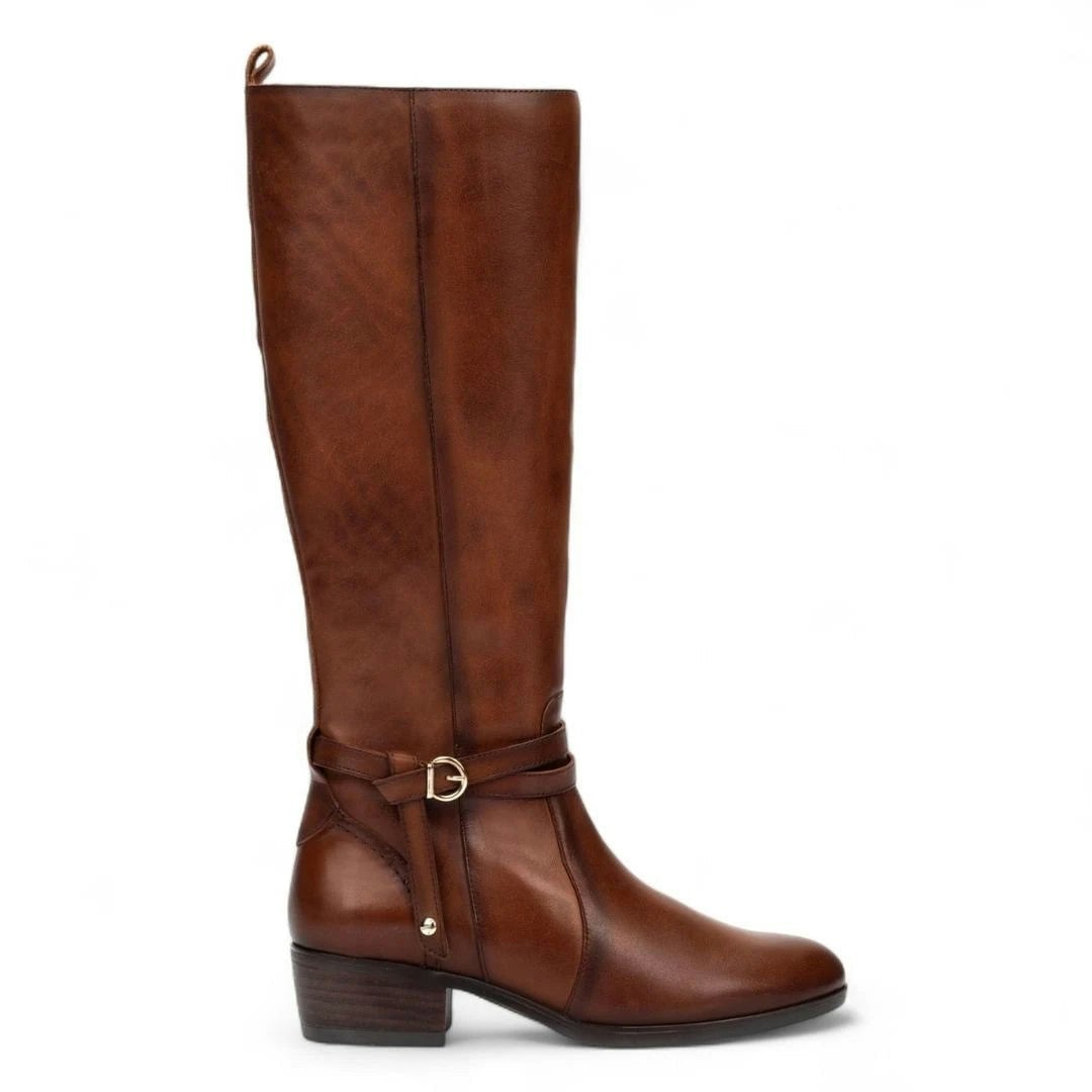 Pikolinos Women's Brown Daroca - Cuero Knee High Leather Boots - Eu 39