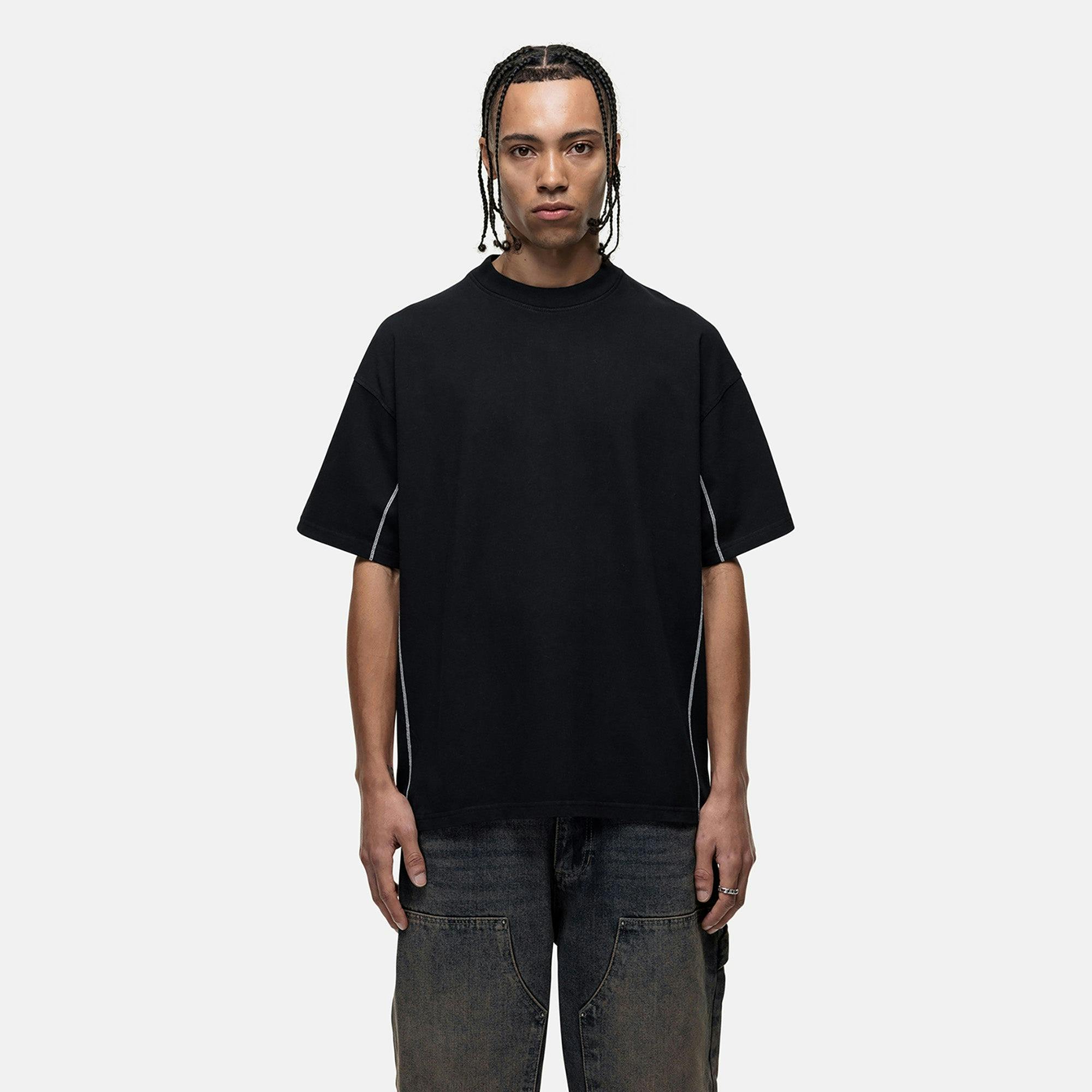 Good For Nothing Black Washed Oversized T-Shirt - M